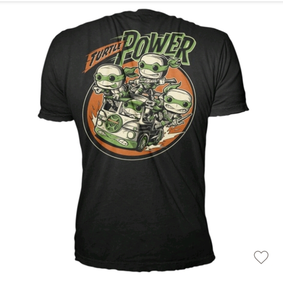 Funko Pop Tees TMNT Turtle Power T-Shirt Size:Large - Picture 2 of 3